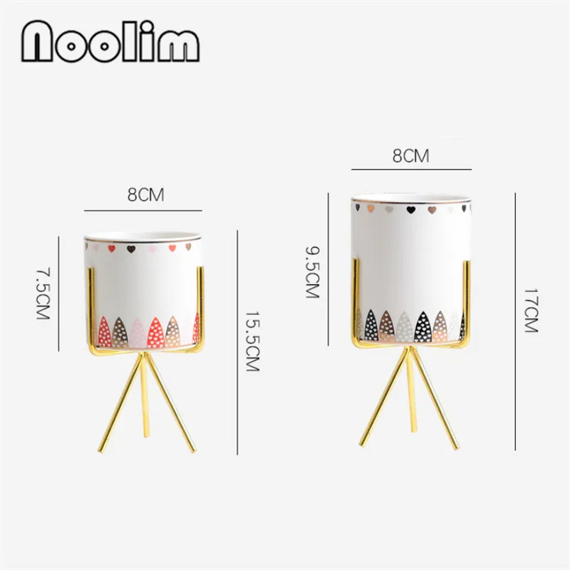 Скандинавский керамический горшок для цветов суккулентный цветочный креативный