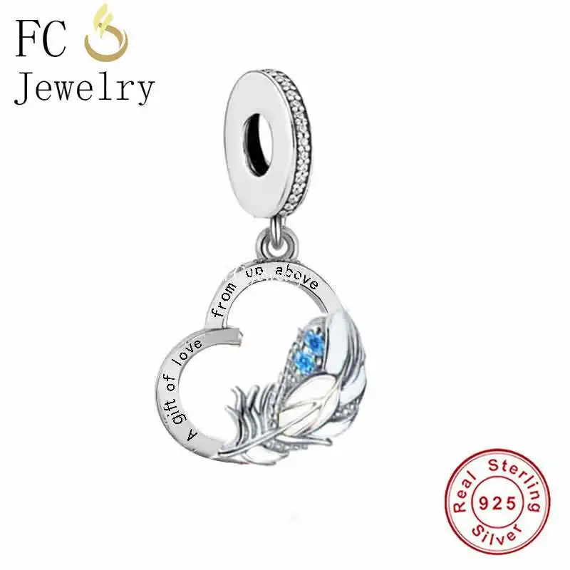 FC ювелирные изделия Подходит для оригинального Шарм-браслета 925 серебро с