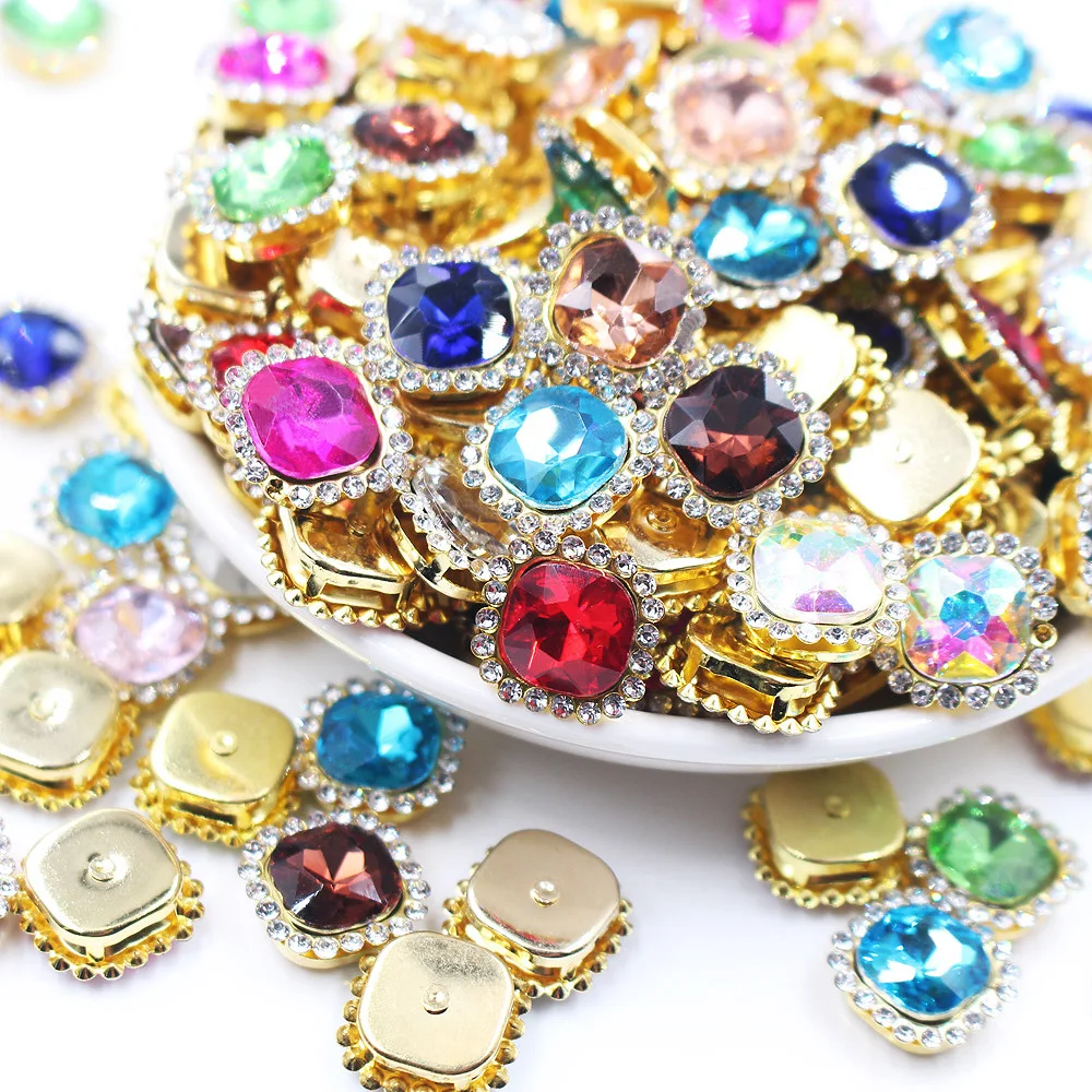 20 хит продаж 30 шт. разноцветные стразы для шитья кружева с плоским основанием