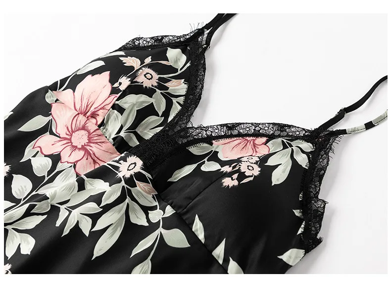 

Sexy Kimono Bath Gown Summer New Bathrobe&nightgown Suit 2pcs Sleepwear Wedding Robe Set Lady Loose Intimate Lingerie Home Dress