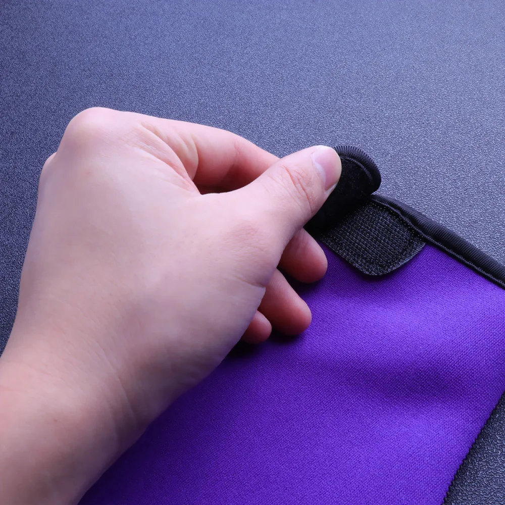 

1 Pair Swimming Half Finger Webbed Aquatic Fit Traning Paddle Diving (Purple, Size)