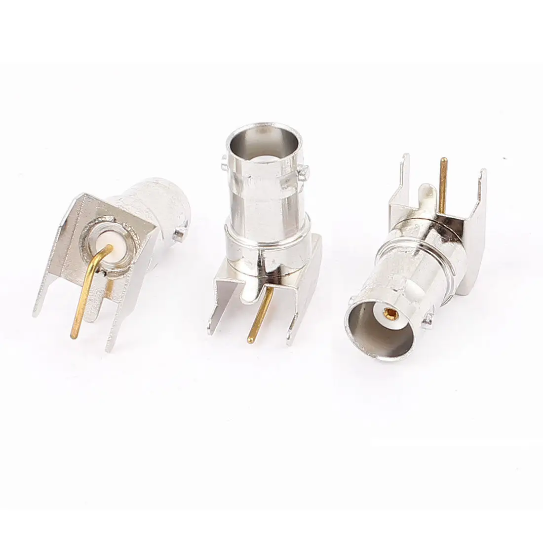 3 шт. прямоугольный одноконтактный паяльный разъем PCB Mount Connector | Безопасность и