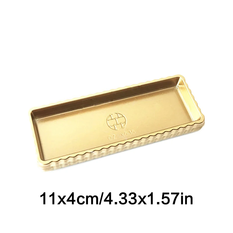 10 шт. золотой коврик для мусса Нижняя основа домашнего торта из пищевого