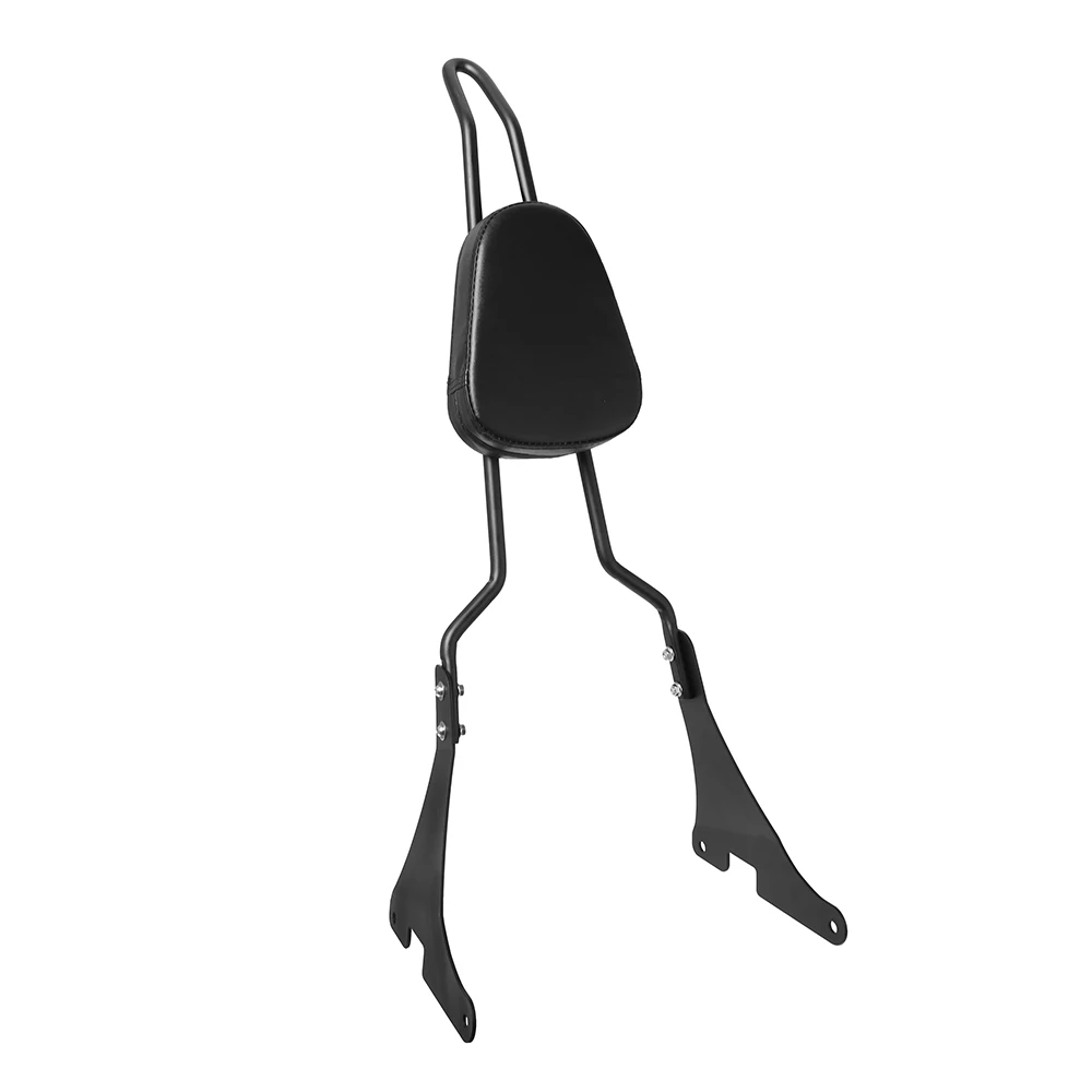 Черный съемный задний спинкарь для мотоцикла с подушкой для Harley Davidson XL883C 883R 1200R XLH883 1200 2004 года и новее.