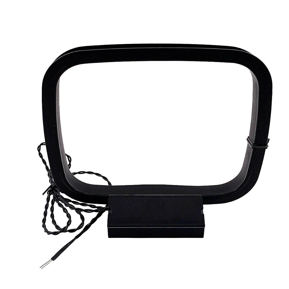 AM Loop антенна Hi Fi стерео приемник 2 Pin Универсальный FM ПВХ офисный нержавеющий ТВ