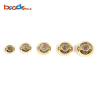 beadsnice gold filled smart bead seamless round silicone stopper positioning wholesale diy jewelry findings spacer beads id39799