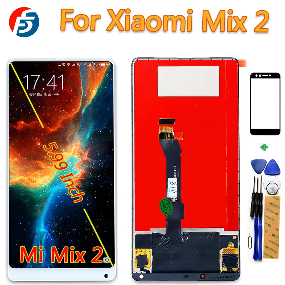 100% протестированный сенсорный экран для Xiaomi mi Mix 2 5 99 дюймов ЖК дисплей дигитайзер