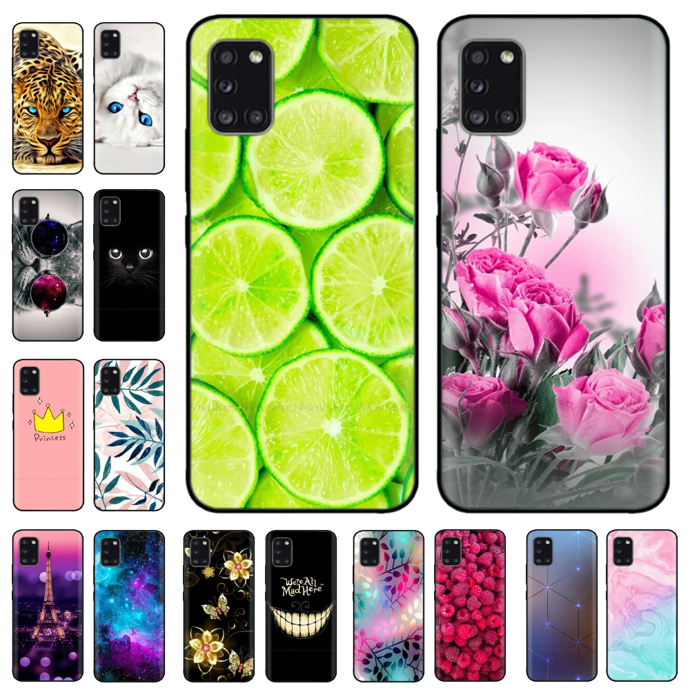 

For Samsung Galaxy A31 Case Silicon Back Cover Phone Case for Samsung A31 A 31 A315 SM-A315F Soft Case Bumper Coque Fundas Cover