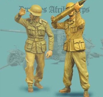 1/35 Набор для моделирования из смолы фигурка танкера (2 фигурки)|Наборы сборки