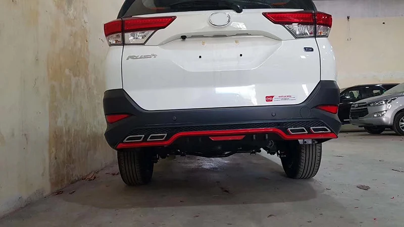 Комплект защитного кузова для Toyota rush 2018 2019 АБС пластик защита переднего бампера