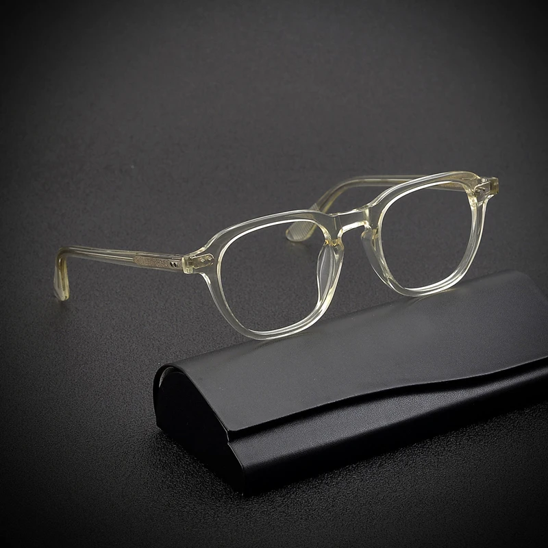 

Fashional Square Prescription Glasses Frame For Men Women High Quality Acetate Optical Myopia Eyeglasses Vintage Unisex Eyewear