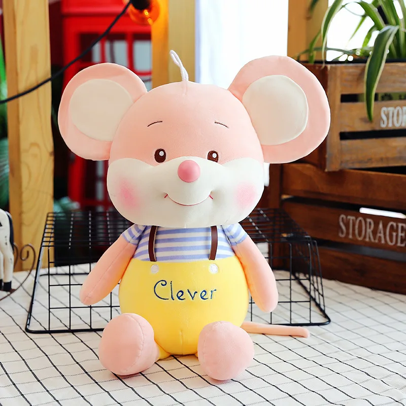 35 см Милая умная маленькая мышь плюшевые игрушки животные мягкие куклы подарки