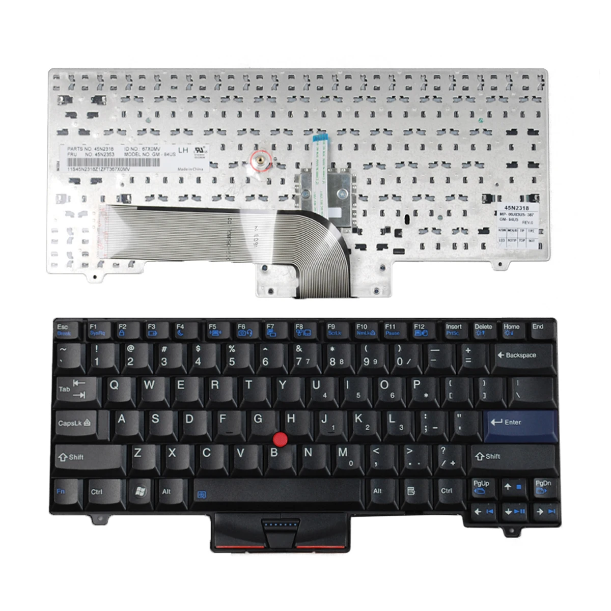 

Клавиатура для Lenovo IBM Thinkpad L410 L412 L510 L512 L520 SL410 SL510 45N2353