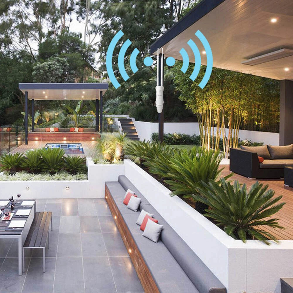 

Travor AC600 WIFI Repeater High Power Outdoor WIFI Extender AP Booster 2.4G+5G Wireless Wifi Repeater Network Amplifier