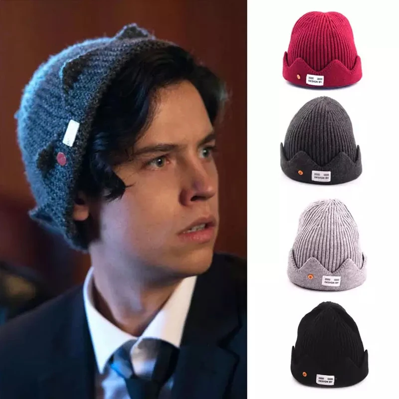 Новинка Теплая Зимняя Шапка бини с изображением героев фильма ривердэйл для