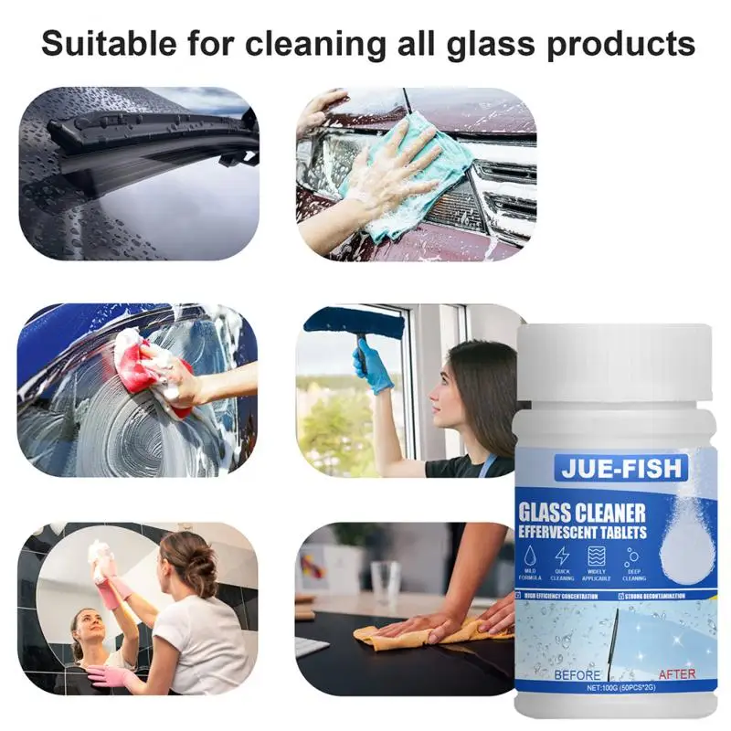 

Wiper Effervescent Sheet Anti-rain For Cars Decontamination Rapid Dissolution Wiper Fine Effervescent Cleaning Sheet