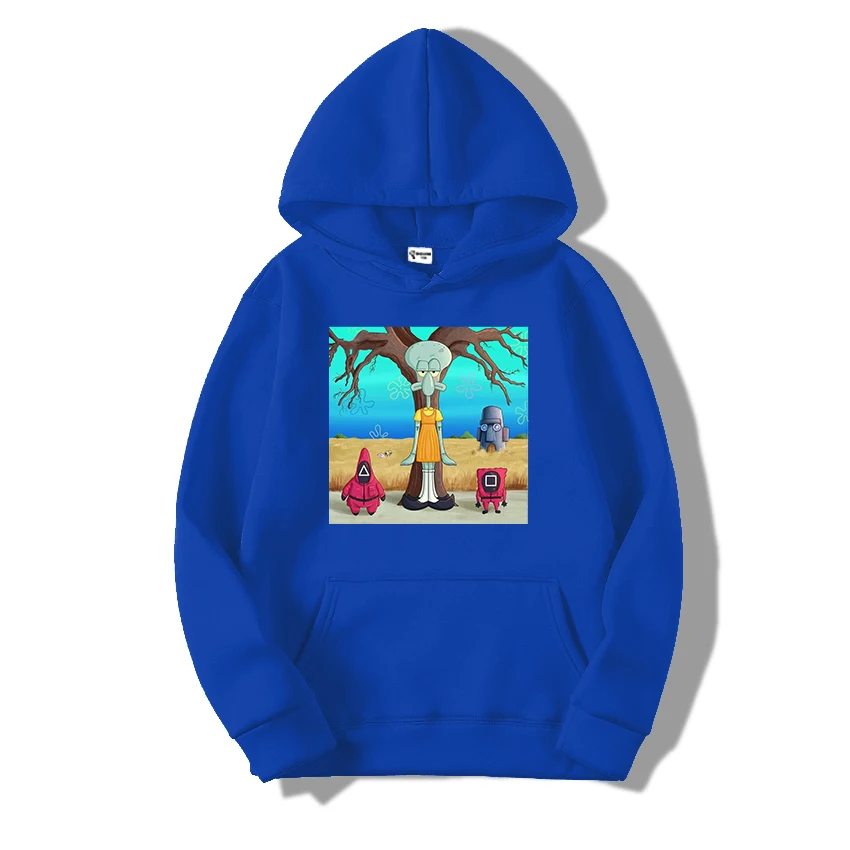 Sudadera con capucha de juego de calamar para ni&ntilde;o, ropa de invierno para ni&ntilde;o y ni&ntilde;a, su&eacute;ter divertido de Anime, ropa para ni&ntilde;o, Oto&ntilde;o e Invierno-4