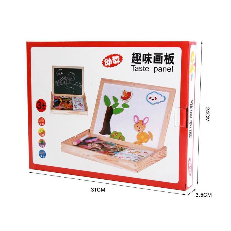 Детская Доска для набросков граффити портативная Двухсторонняя доска рисования