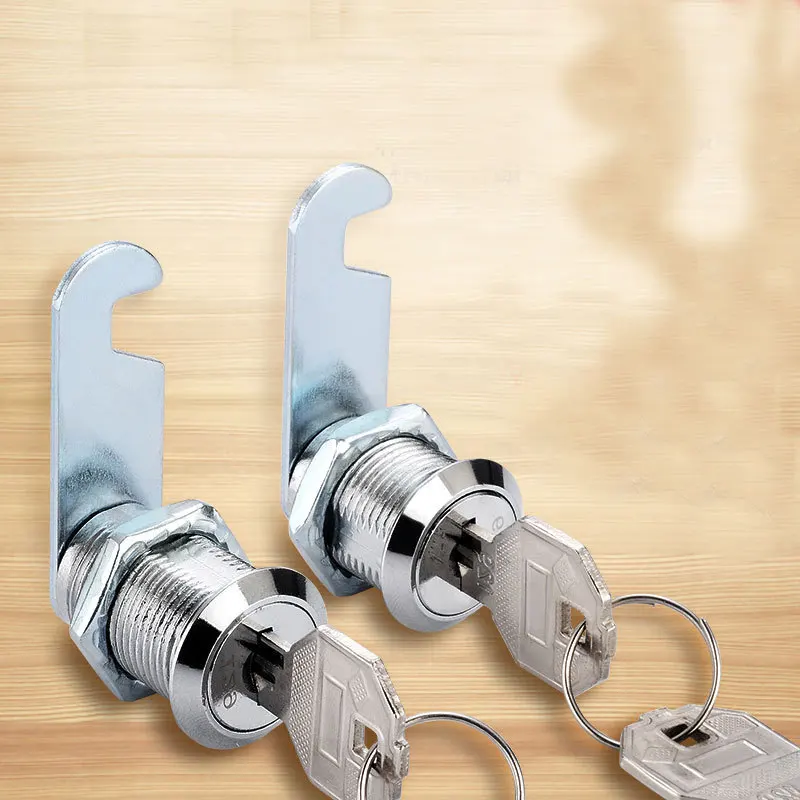 Запирающийся замок для офисных дверей шкафов с двумя ключами 16/20/25/30 мм |