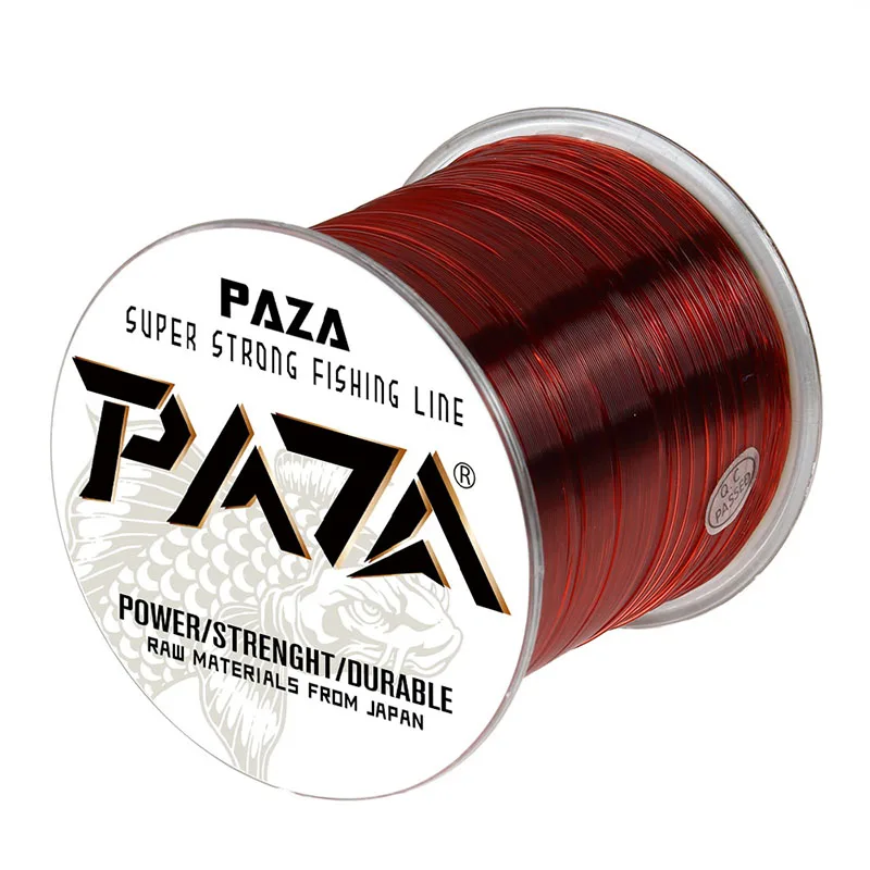 

PAZA Nylon Fishing Line Pesca 50M 200M 500M Super Strong Saltwater Monofilament Carp Wire Invisible Tackle Sea Japan Goods