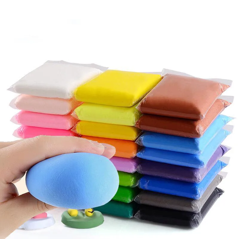 100g с мультяшным котом Бумага глины светильник вес моделирование сохнущая на