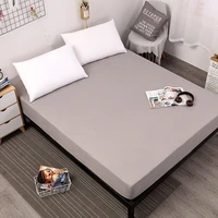 mattress protector bed covers mattress cover fitted sheet bed linen with elastic band mattress protector pad 100polyester