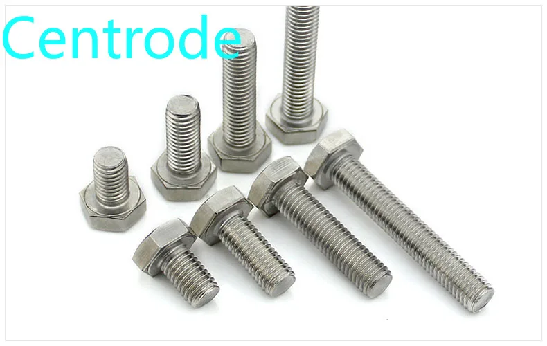 

[m18-m24] 304 stainless steel external hexagon screw extended full thread external hexagon bolt / screw DIN933 1Pcs