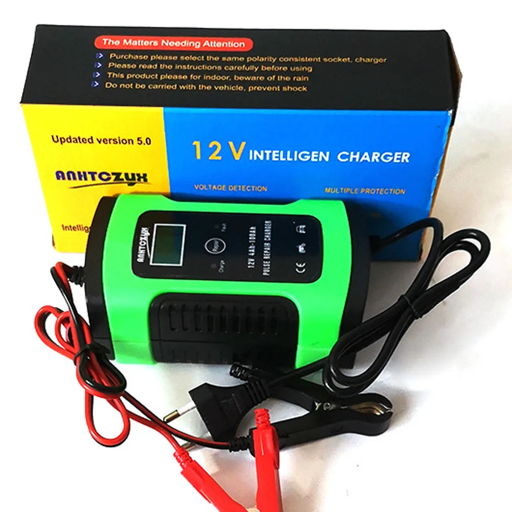 

Jump Starter Power Bank Booster Maintainer 6A 12V Car Battery Charger Auto
