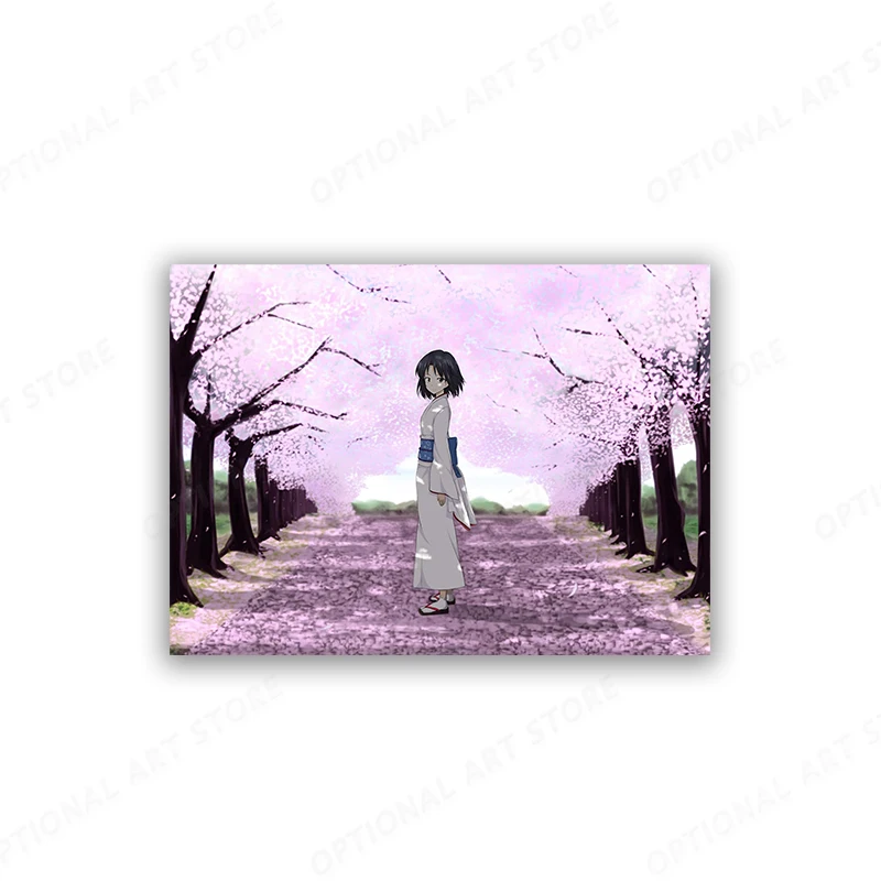 Japananime Kara no Kyoukai The Garden of Sinners Home Decor Wall Canvas Декоративные плакаты с картинками | Дом и