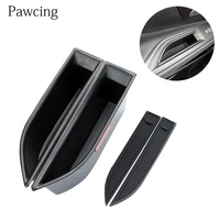 for peugeot 3008 3008gt 5008 accessories car front door storage box organizer cover interior trim 2021 2017 styling