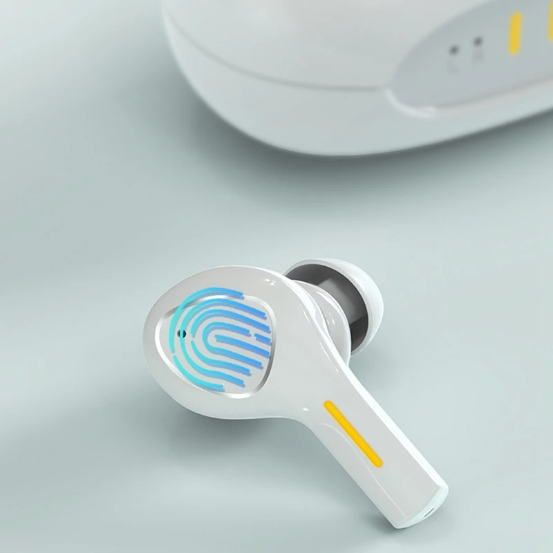 

TWS Wireless Headphones Contact Control Bluetooth5.0 Earphones 9D Stereo Waterproof Earbuds In-Ear Music Headsets