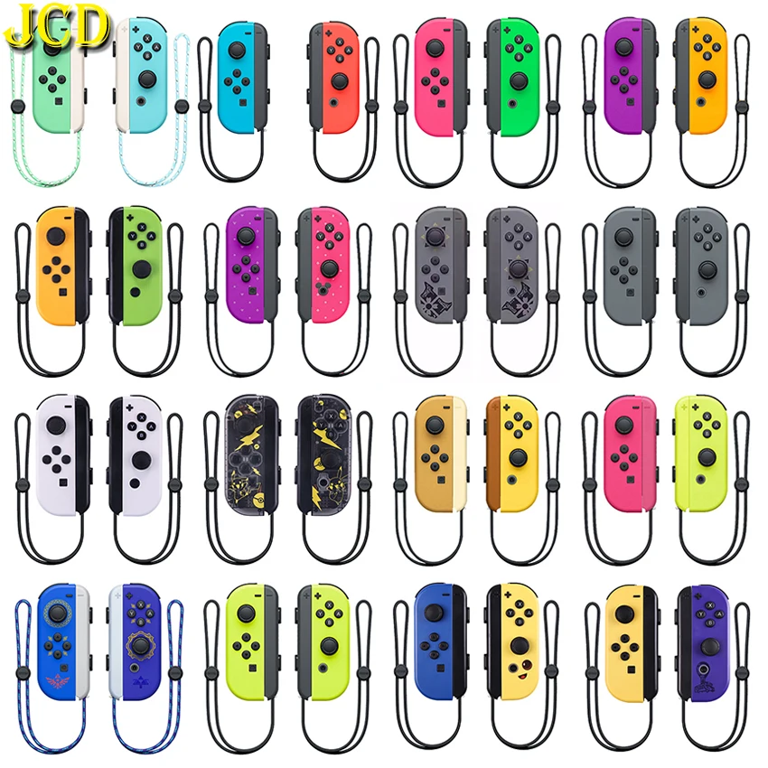 

JCD Wireless Joy-Con Left and Right L R Controller Bluetooth Gamepad For Nintend Switch NS Game Joysticks with Remote Wake-Up