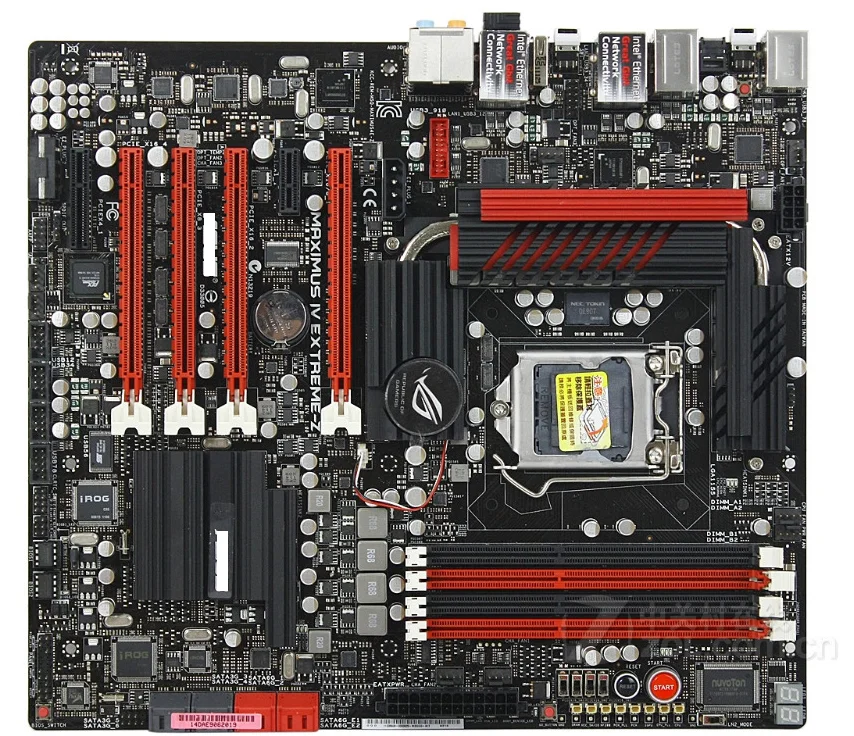 Оригинальная материнская плата Maximus IV Extreme-Z M4E-Z DDR3 LGA 1155 USB3.0 32GB I3 I5 I7 Z68 для настольного компьютера.