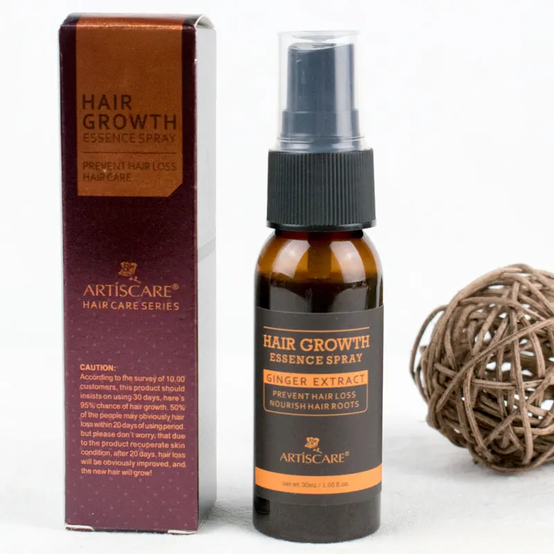 Спрей для роста волос ARTISCARE масло Кератиновое лечение предотвращение Nouish кожа