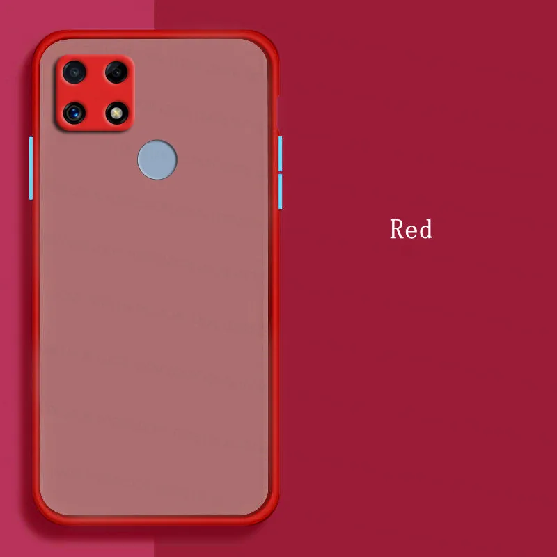 for realme c25s case for realme c25s c25 c21 c21y c11 cover silicone matte translucent shockproof bumper coque for realme c25s free global shipping