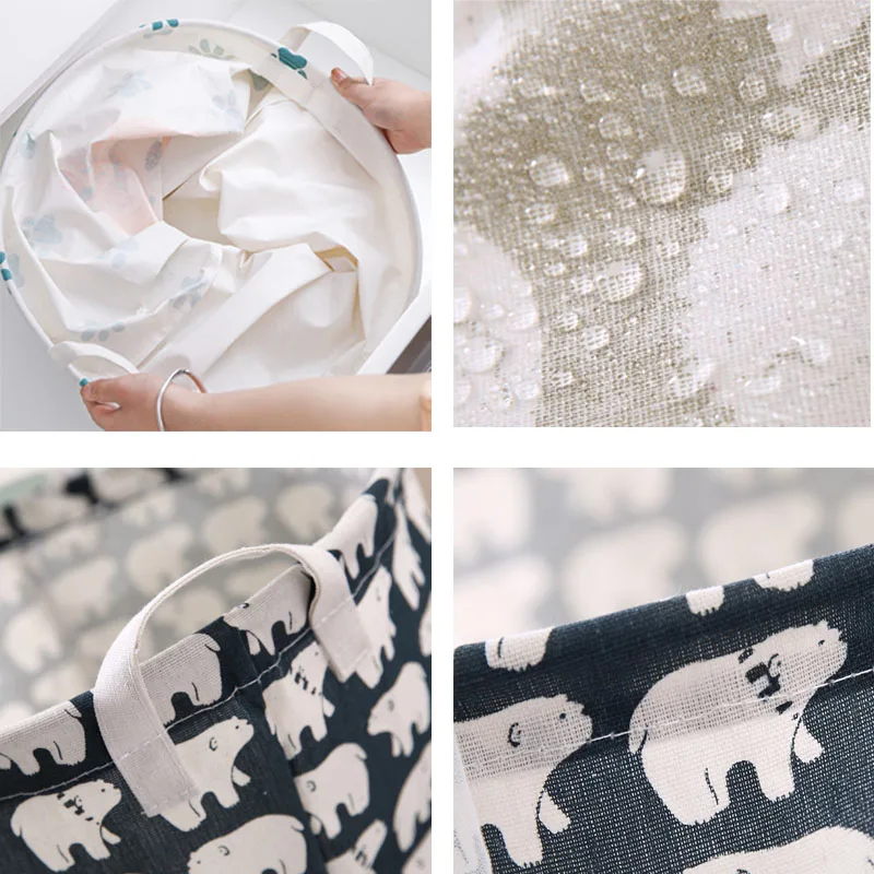 Корзина для грязного белья складная корзина большой емкости хранения одежды