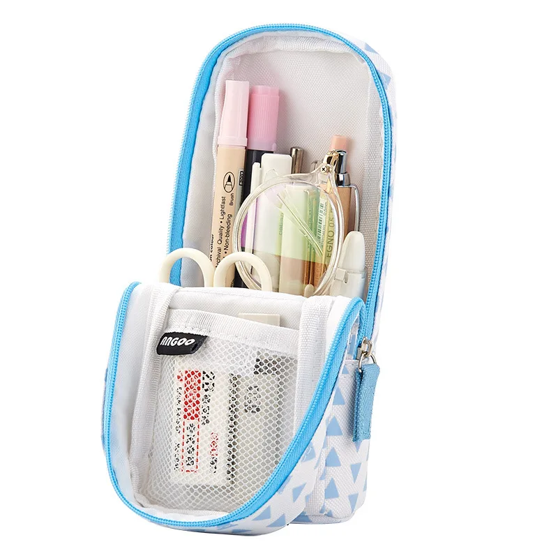 Stationery Large-Capacity Multi-Function Creative Pencil Case Mobile Phone Holder Pen Bag Cute Pencilcase School Gift | Канцтовары для