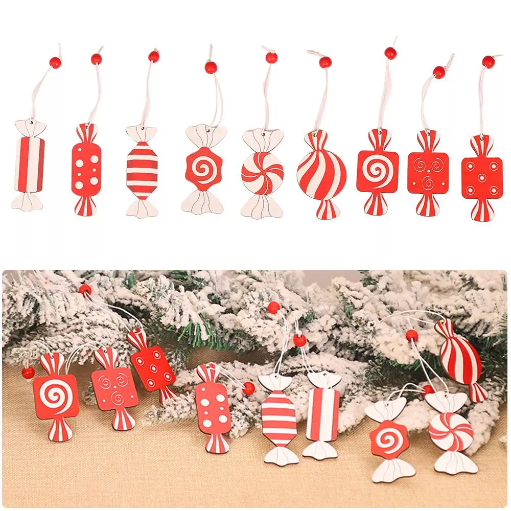 9 шт./компл. задний фон с веселой рождественской елкой висячие украшения