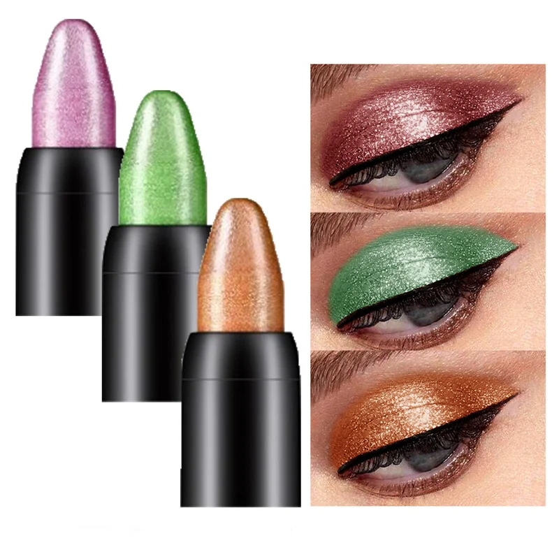 

High Quality Fashion Eye Shadow Pen Professional Beauty Highlighter waterproof Eyeshadow Pencil 16 color eye shadow pen