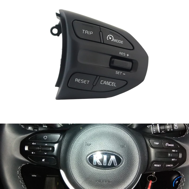 Для KIA K2 RIO IKSLAIN AUGUST X-LINE люкс красная линия руль круиз управление Кнопка Bluetooth аудио телефон переключатель громкости автомобиля