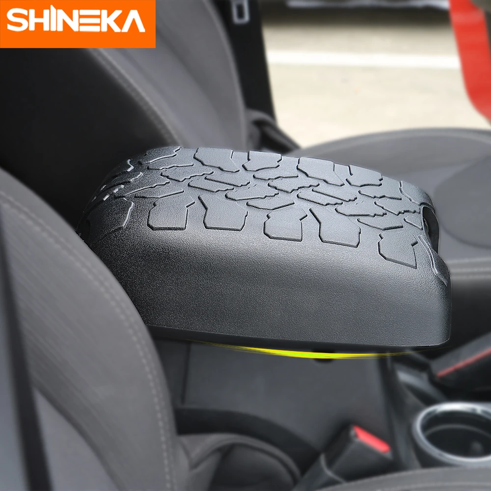 Подлокотник SHINEKA для Jeep Wrangler JK 2012 2017 резиновый подлокотник шин & Unlimited