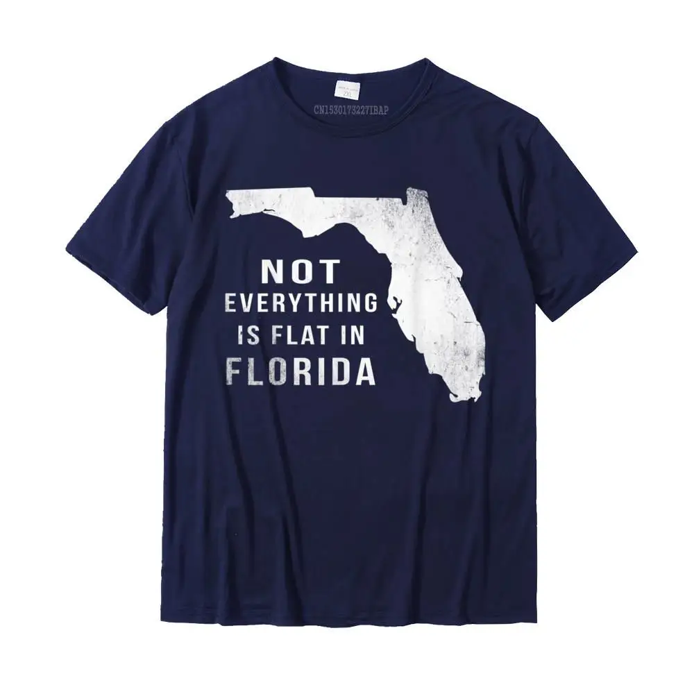 Забавная Футболка с принтом &quotне все это плоская&quot &quotФлорида&quot &quotобычные&quot
