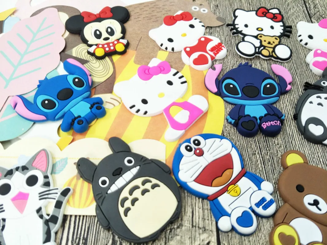 ABAY мультфильм милый мобильный телефон Сделай Сам декоративные аксессуары мягкая