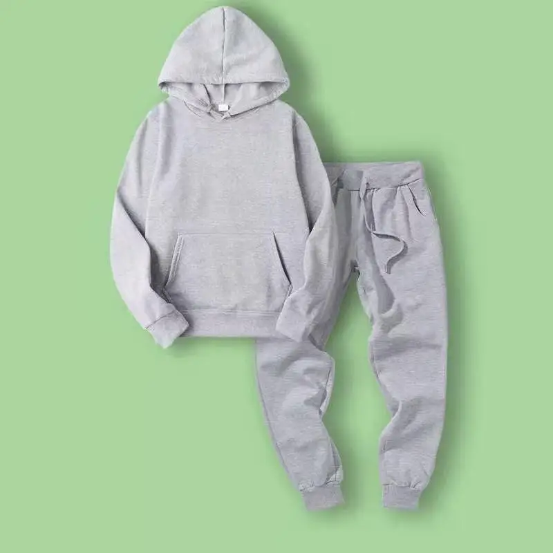 

2021 New Sweater Suit Men And Women Sportswear Clothes + Pants Two-piece Couple Suit PSTZA84-PSTZA88