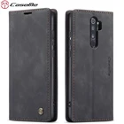 Кожаный чехол для XiaoMi RedMi Note 8 Pro,CaseMe Ретро кошелек, роскошный магнитный держатель для карт, чехол-кошелек для RedMi Note 8