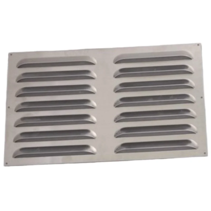 

Алюминиевая Вентиляционная решетка, вентиляционная решетка, нижняя часть под жалюзи из нержавеющей стали, медный дождь