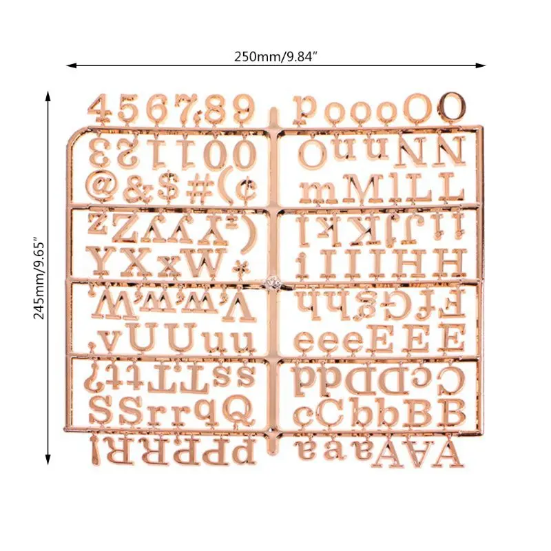

4Pcs/Set Characters For Felt Letter Board Numbers For Changeable Letter Board