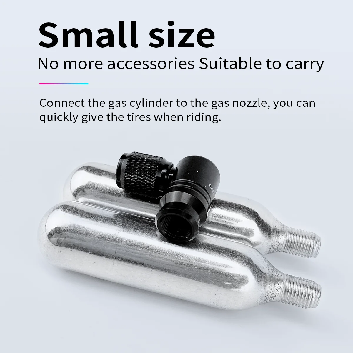 Портативный насос CO2 MORIDER алюминиевый сплав велосипедный для Schrader Presta адаптер