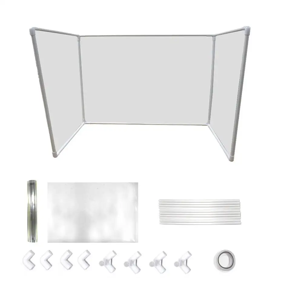 

Sneeze Guard Shield Transparent Desk Partition Baffle 40*90cm Anti-spray Barrier Isolation Board Secure Divider For Restaurant