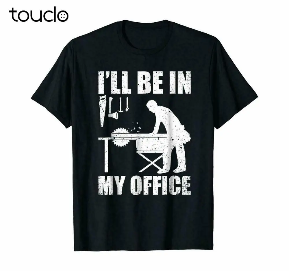 

Мужская забавная футболка для деревообработки, футболки для столярных работ, футболка размера S -3Xl, Мужская трендовая футболка унисекс в СШ...